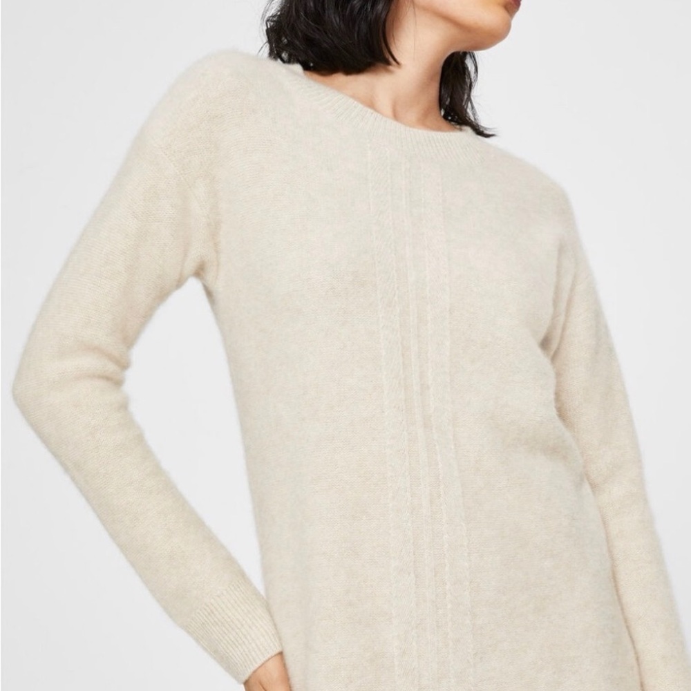 Club Monaco Boiled 100% Cashmere Midi Dress, Sz S - Picture 4 of 13